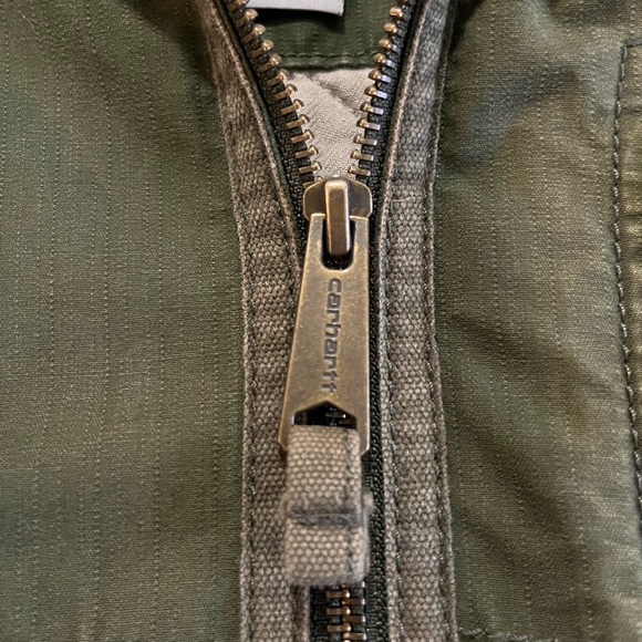 Carhartt Women's Green Gallatin Jacket - Picture 6 of 8